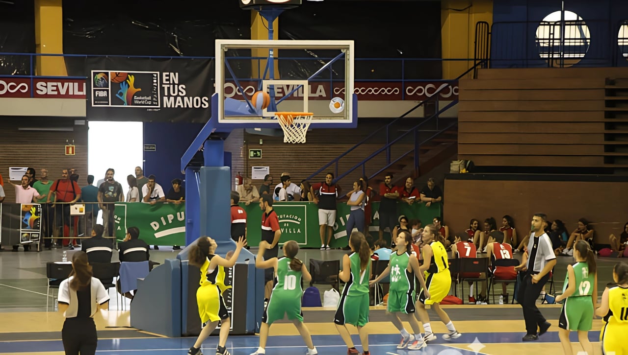 Nueva jornada de baloncesto en el circuito deportivo de la Diputación de Sevilla