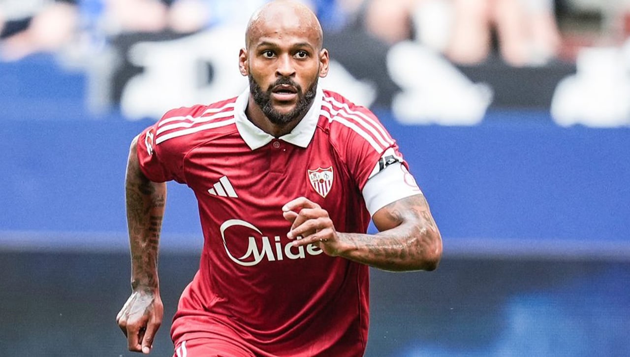 Giro brusco con Marcao en el Sevilla