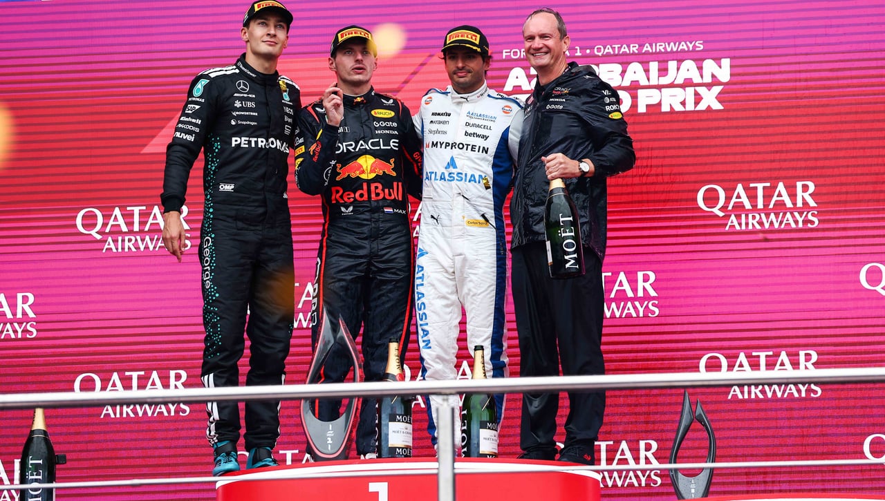 Clasificación de F1 2025 tras el Gran Premio de Azerbaiyán: Piastri líder, Carlos Sainz 12º y Fernando Alonso 13º