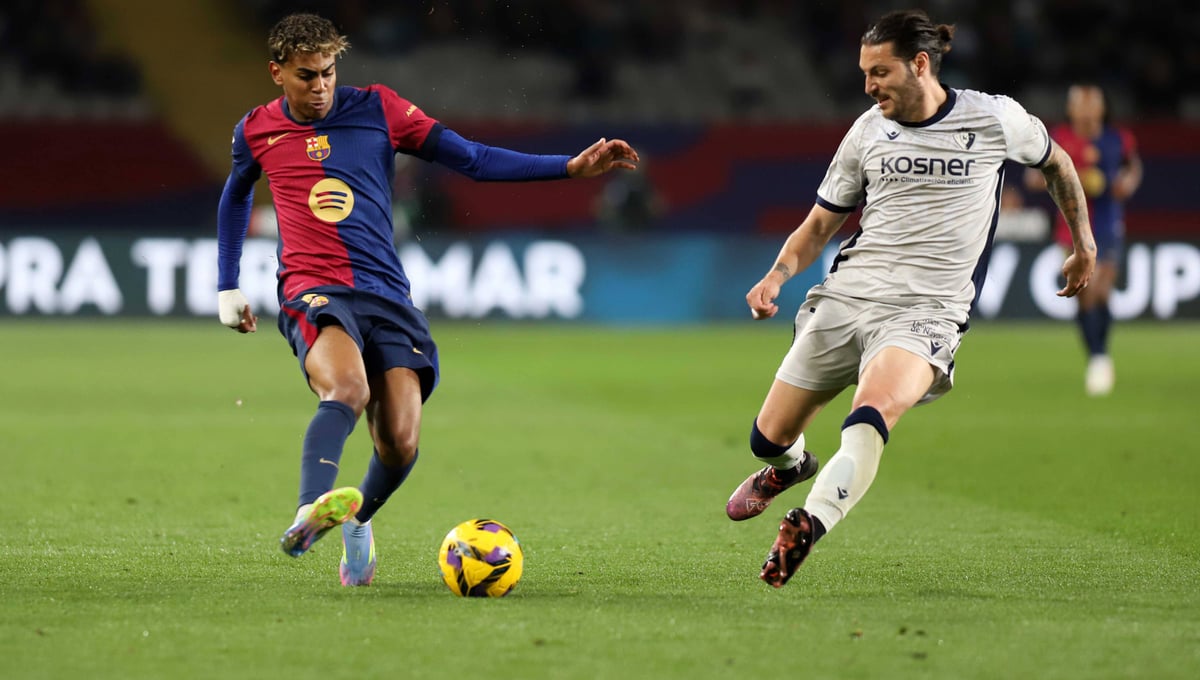 Barcelona - Osasuna: horario, canal y dónde ver hoy en TV y online el partido de la jornada 16 de LaLiga