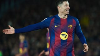 Problema para el Barça de Flick: Lewandowski, baja