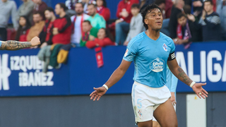 Rajada contra el Celta de Vigo