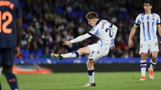 Real Sociedad 1 - 0 Valencia: La Real Sociedad pone contra las cuerdas al Betis