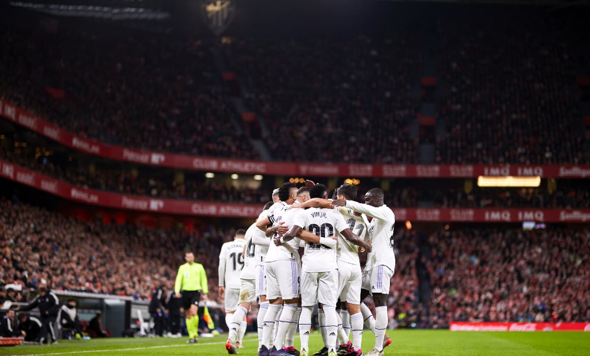 Athletic Club 0-2 Real Madrid: Mantienen las distancias con el Barça
