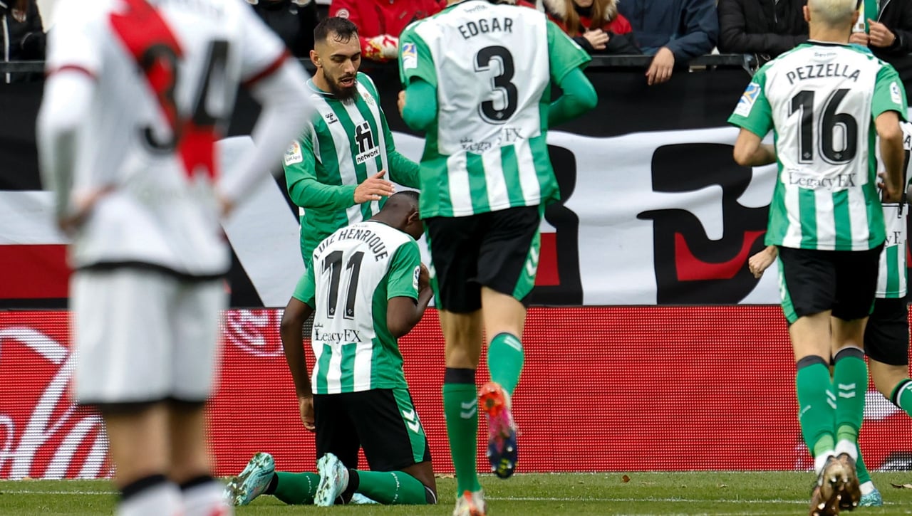 Rayo 1-2 Betis: Le coge el gustillo a Vallecas también en LaLiga
