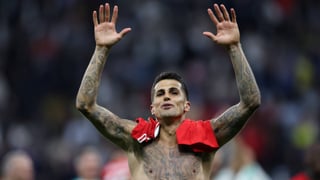 La opción de Joao Cancelo para el lateral derecho