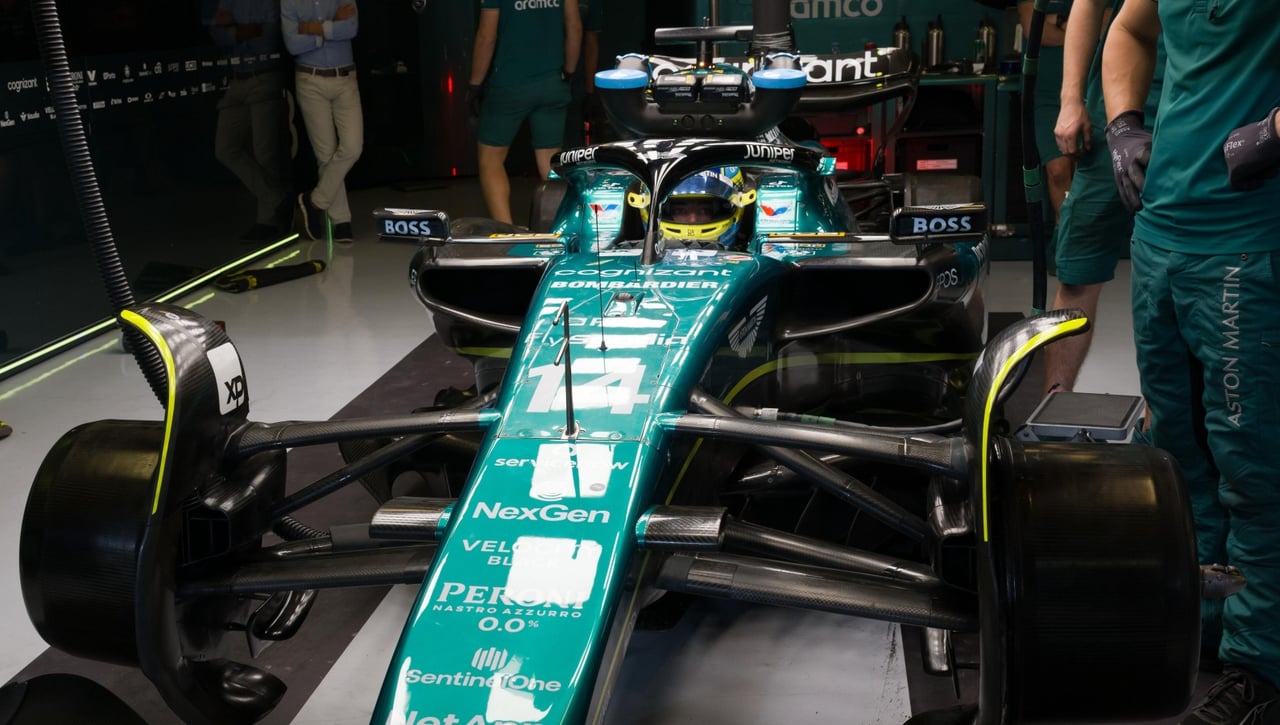 El arma secreta del nuevo Aston Martin de Fernando Alonso, al descubierto
