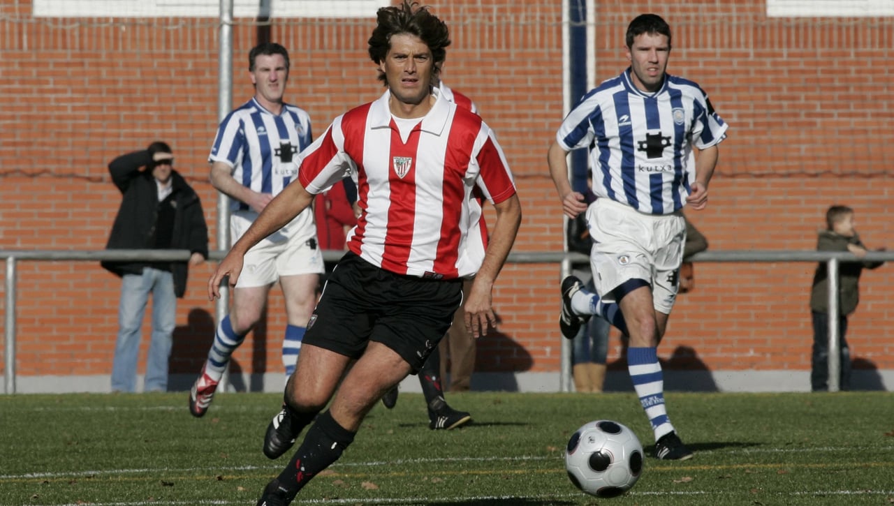 La emoción de Julen Guerrero por volver a los terrenos de juego