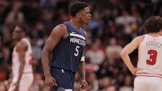Los Timberwolves despiden a Anthony Edwards por un tiempo