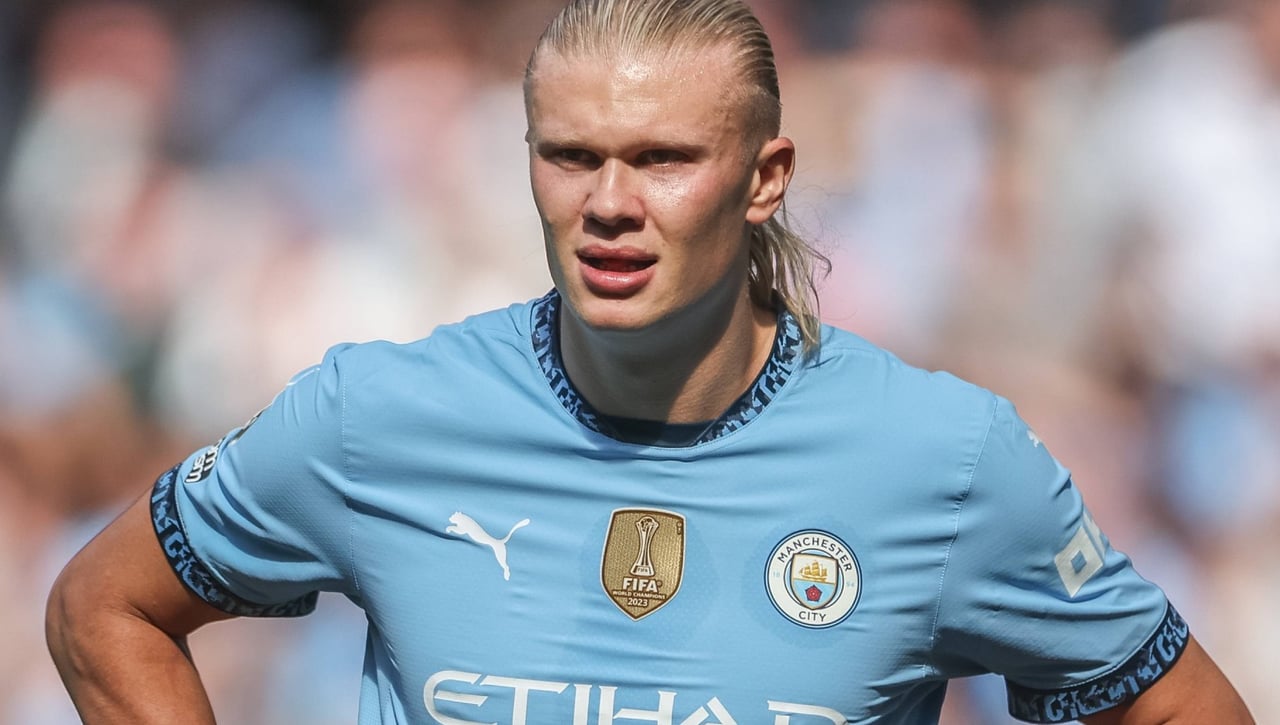 Haaland no puede y se va 