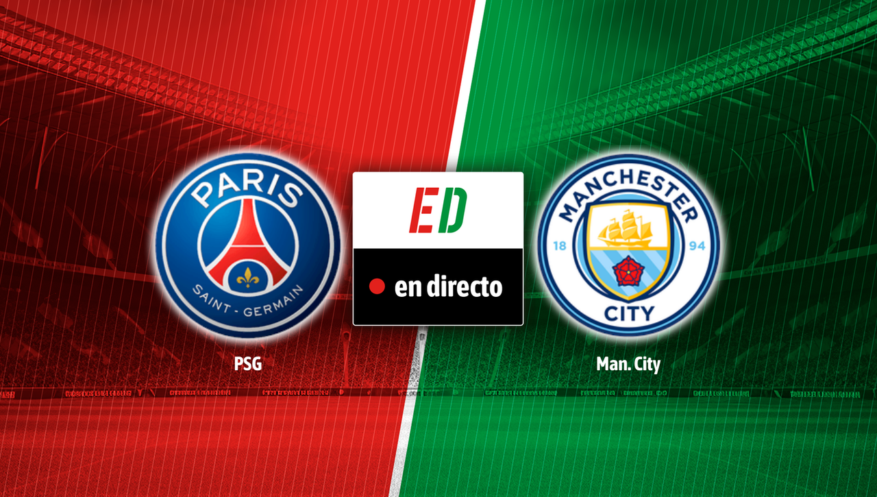 PSG - Manchester City: resultado, resumen y goles del partido de la Champions League
