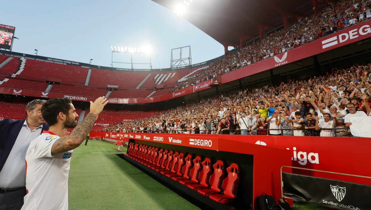Así vivió Isco Alarcón su primer día grande en el Sevilla FC