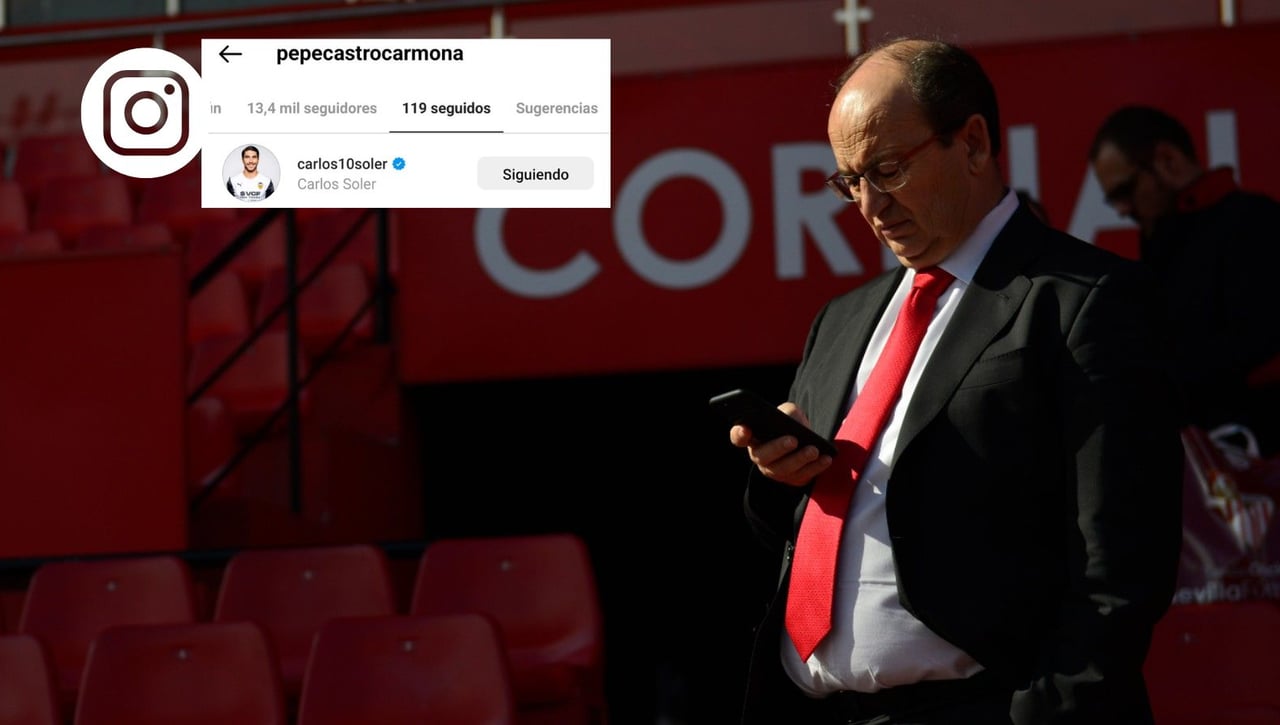 El 'follow' de José Castro que ha desatado los rumores en Valencia