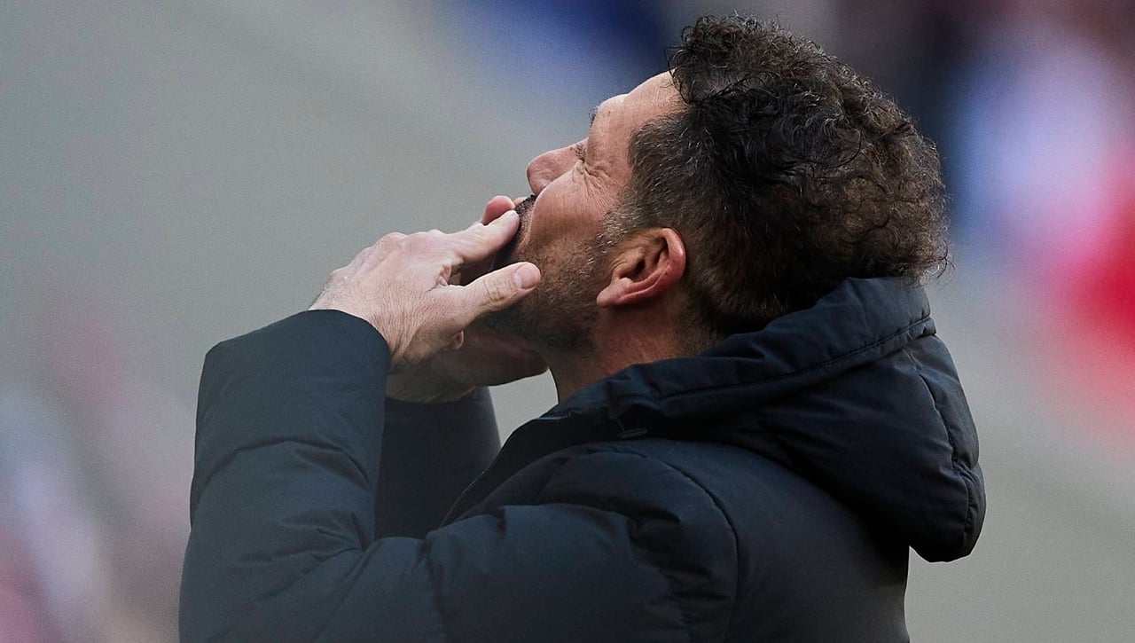 El brutal palo a Ceballos por parte de Simeone