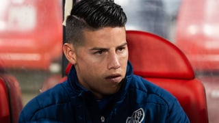 Máxima preocupación por James Rodríguez 