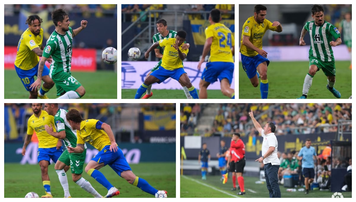 Las mejores imágenes del vibrante empate entre el Cádiz CF y el Real Betis