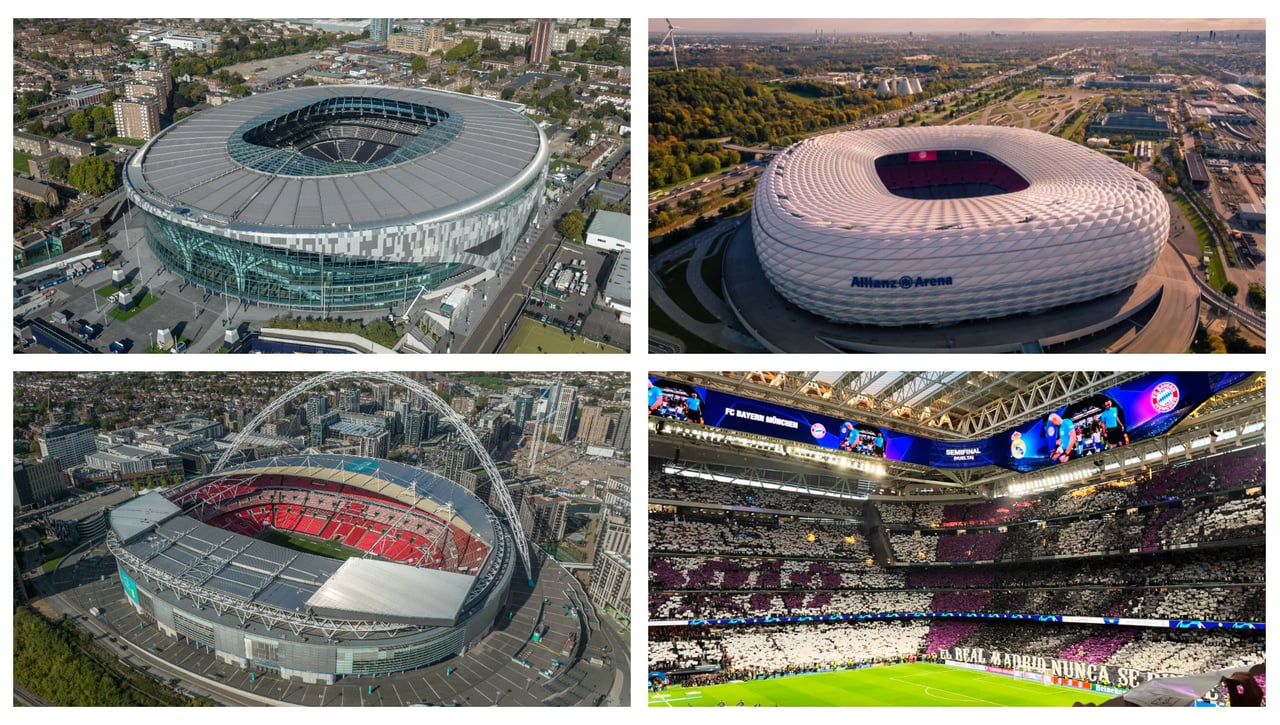 Los estadios más modernos de Europa: arquitectura e innovación