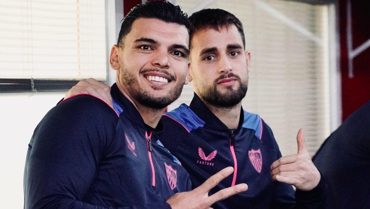 Castore, protagonista en la sesión de recuperación del Sevilla