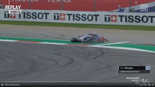 MotoGP: ¡El tremendo accidente que deja a Alex Márquez sin pole!