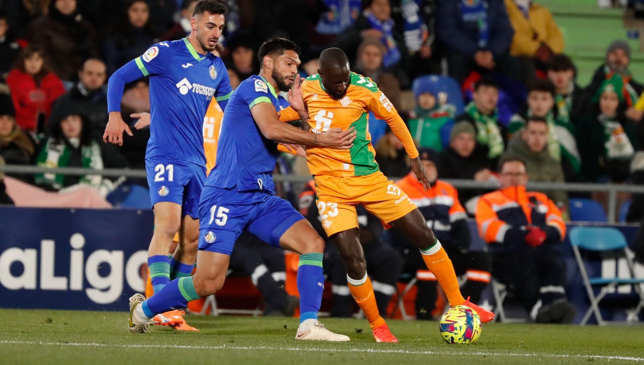 Las notas del Betis en su visita liguera al Getafe