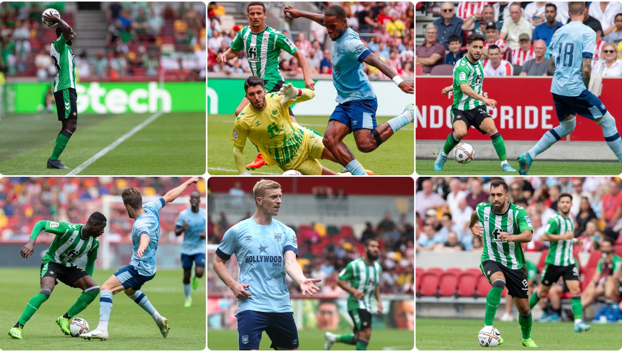 Las notas del Betis ante el Brentford, en el cuarto amistoso de pretemporada