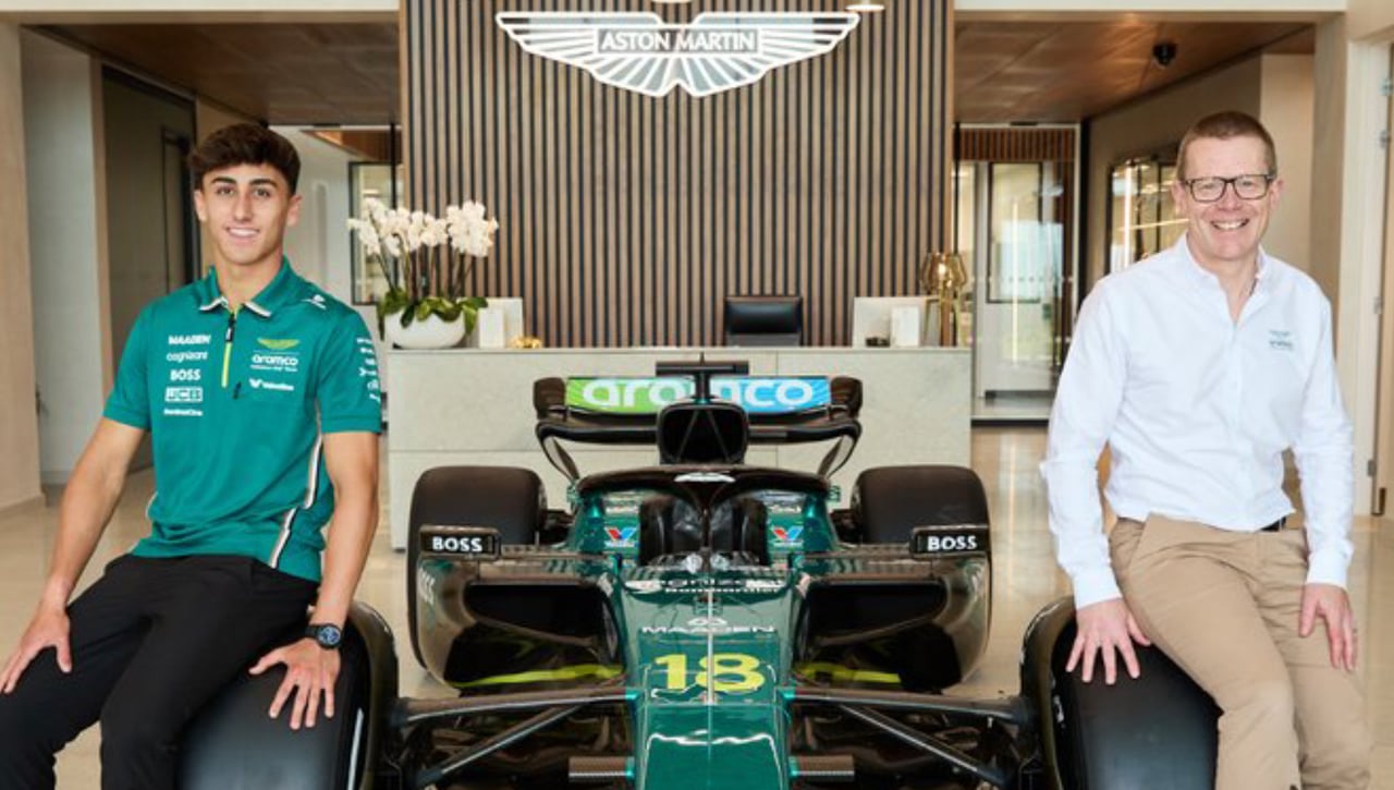 Aston Martin presenta al relevo de Fernando Alonso