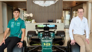Aston Martin presenta al relevo de Fernando Alonso