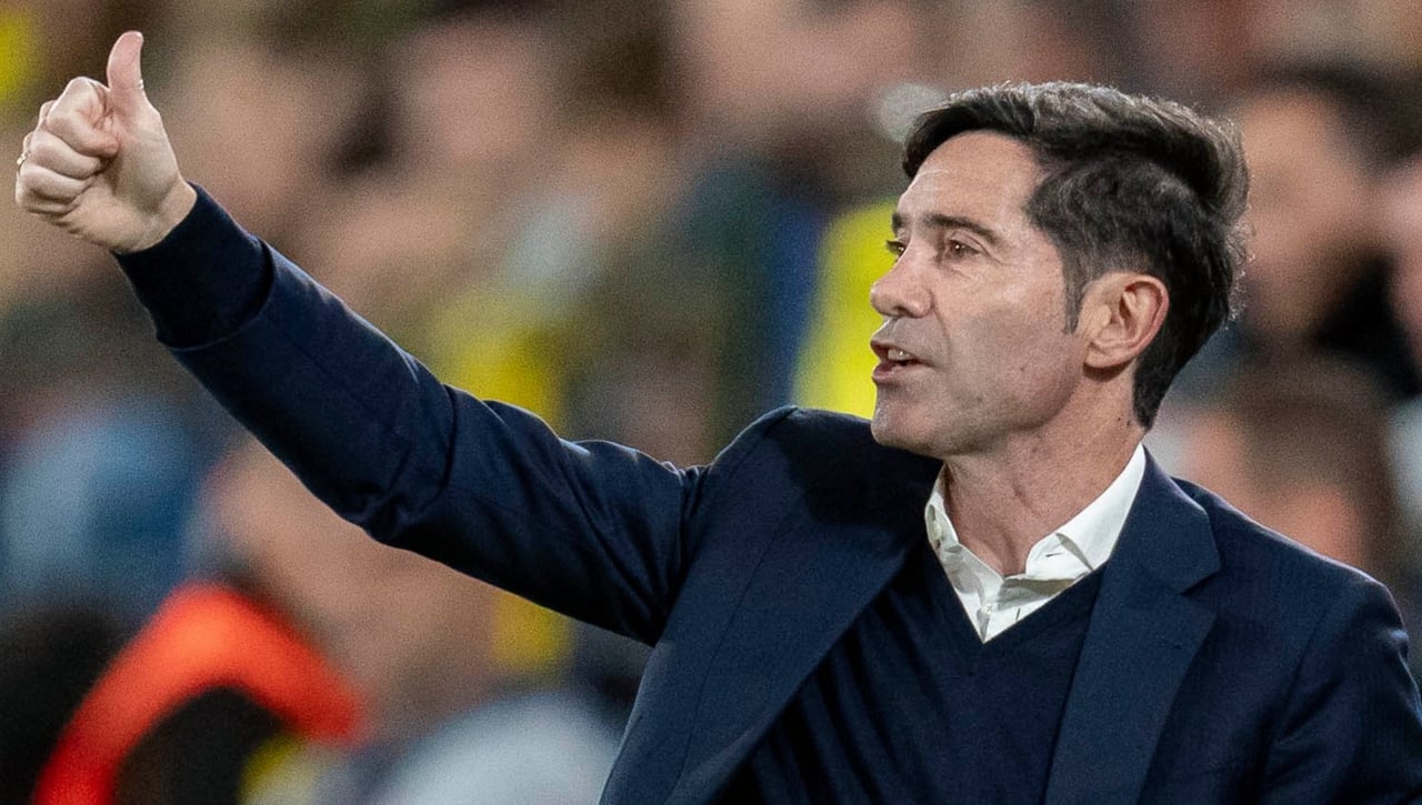 Un Marcelino inconformista carga contra sus jugadores tras la victoria ante el Panathinaikos