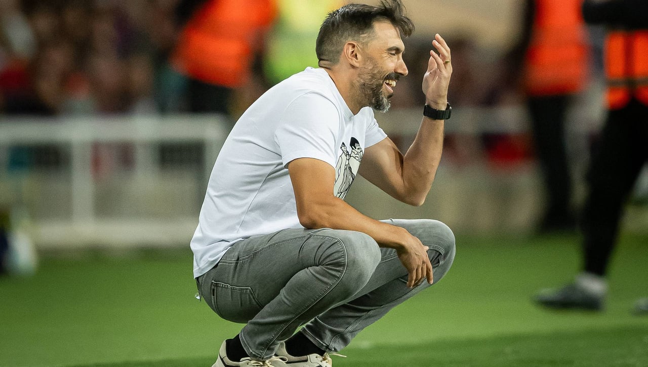 Sarabia: "Sé que no nos va a hacer daño. Estamos sacando menos puntos, pero la línea es buena"