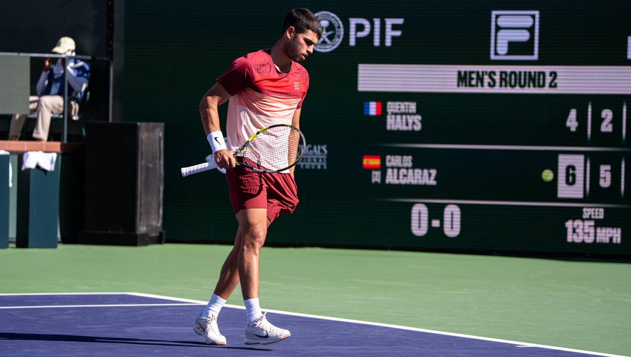 Alcaraz - Shapovalov: Horario, canal y dónde ver en TV y online el partido de Carlos Alcaraz en el Masters 1000 de Indian Wells 2025