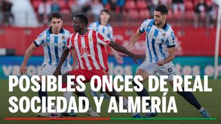 Alineaciones Real Sociedad - Almería: Alineación posible de Real Sociedad y Almería en el partido de hoy de LaLiga EA Sports