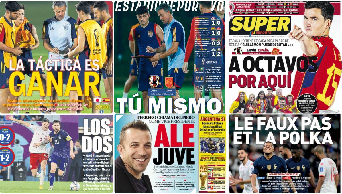 El 'sorpasso' en Sevilla, 'Tú mismo', las cuentas de España, Messi y Mbappé se evitan... las portadas del jueves