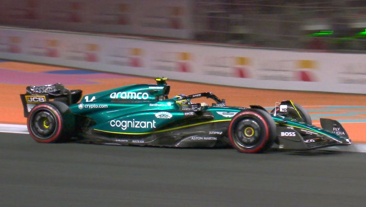 GP de Arabia Saudí 2023: Fernando Alonso la lía y saldrá 2º; Carlos Sainz 4º