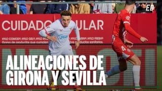 Alineaciones Girona - Sevilla: alineación probable de Girona y Sevilla en la jornada 3 de LaLiga