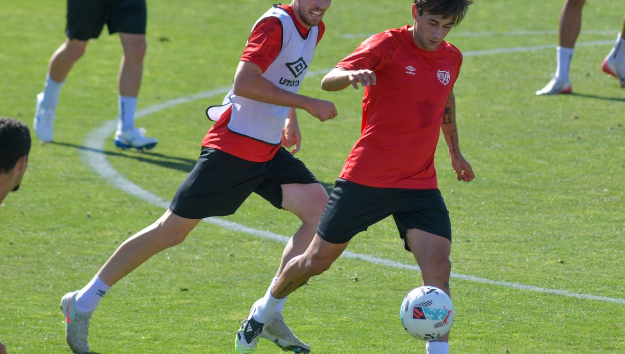 La gran novedad en el entrenamiento del Rayo