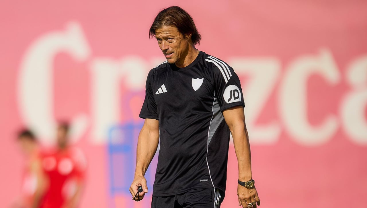 Con Juanlu pero sin Rafa Mir ya, antes de viajar a Bilbao