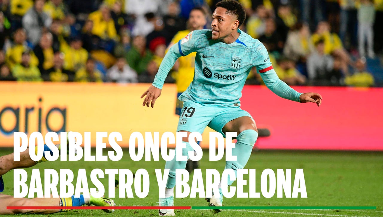 Alineaciones Barbastro - Barcelona: Alineación posible de Barbastro y Barcelona en el partido de hoy de Copa del Rey