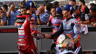 Marc Márquez y Pecco Bagnaia inician su guerra en Ducati