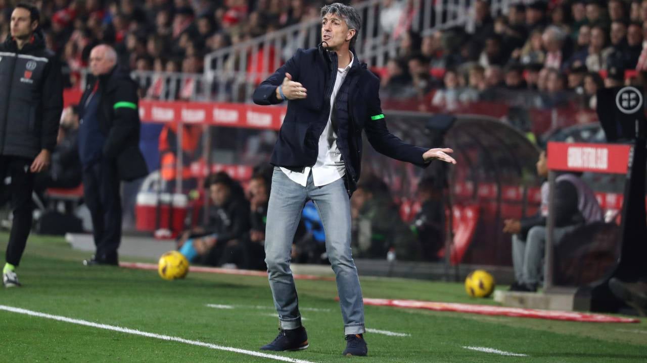 Imanol Alguacil: “He tenido que parar el entrenamiento”