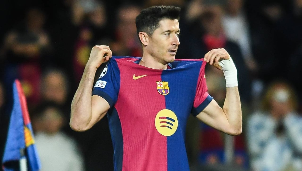 Barcelona 3-0 Stade Brestois: Y Lewandowski supera los 100