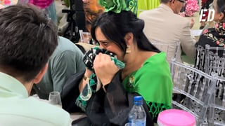 Así sufrió, se emocionó y disfrutó Chari con el Betis, la gitana del Real de la Feria de Abril de Sevilla