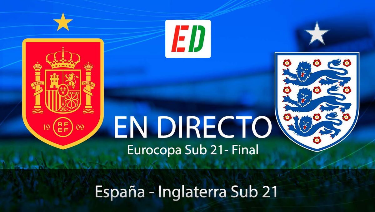 Inglaterra Sub 21 - España Sub 21, resumen, resultado y gol