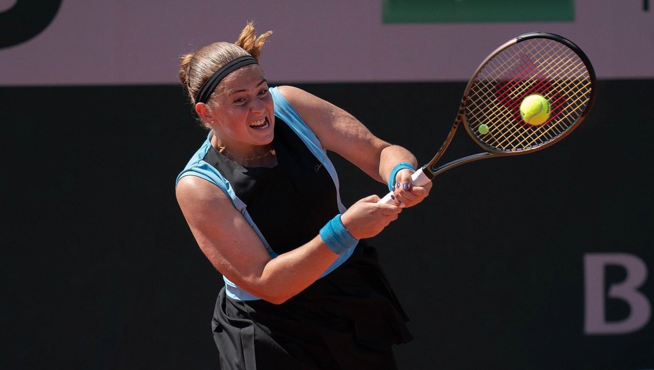 Sara Sorribes encuentra su límite en el Foro Itálico