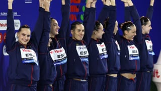 La natación artística española hace pleno en el Mundial