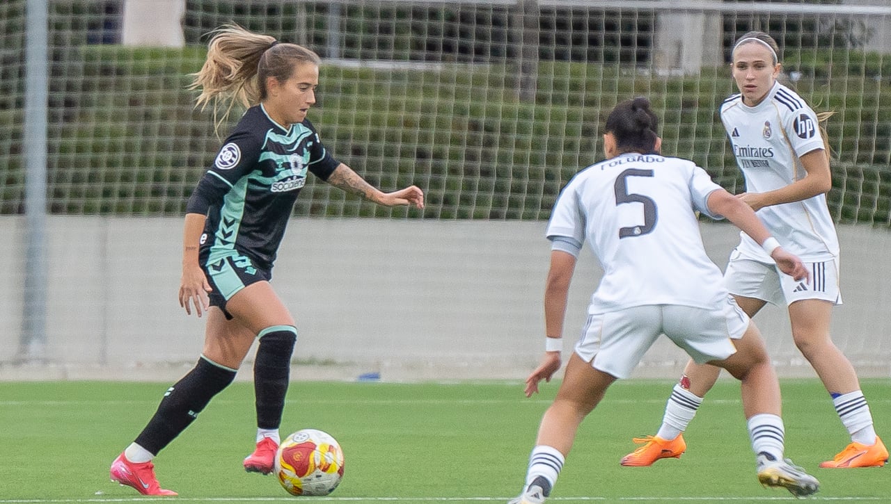 Real Madrid B 5-1 Betis Féminas: Idéntica 'manita' para pasar otro mal trago