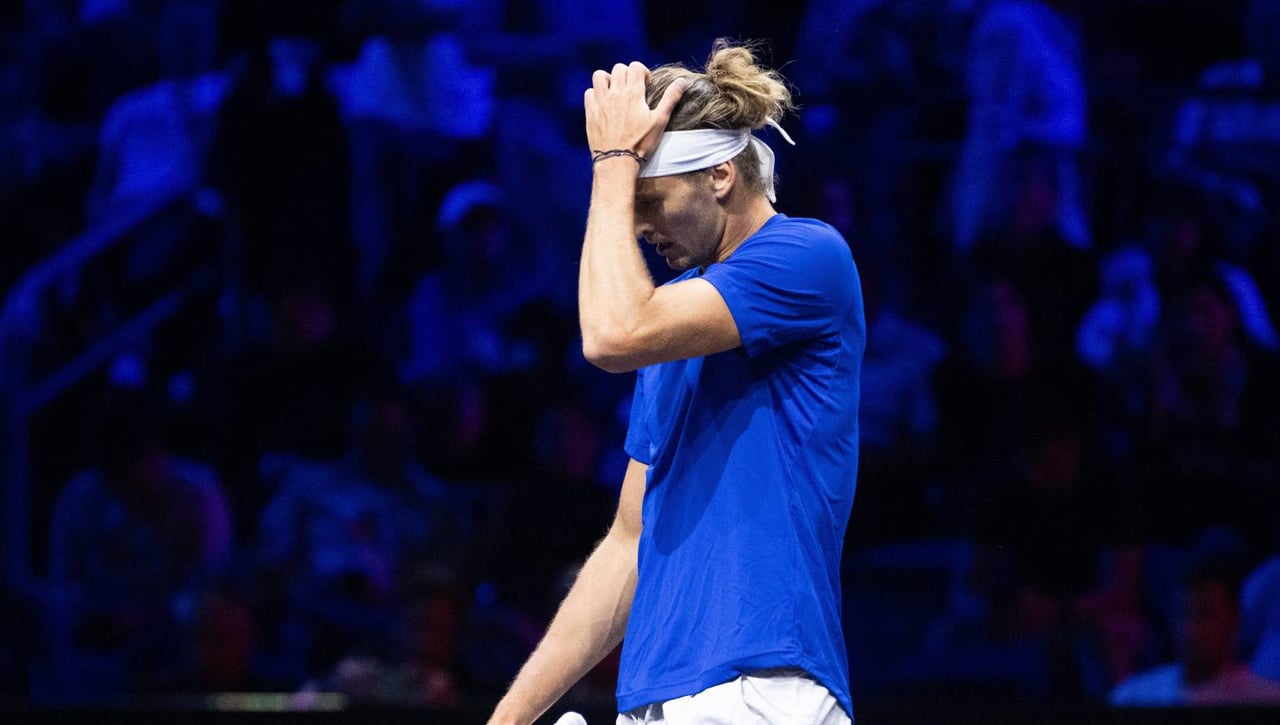 Zverev abandona por un serio problema de salud