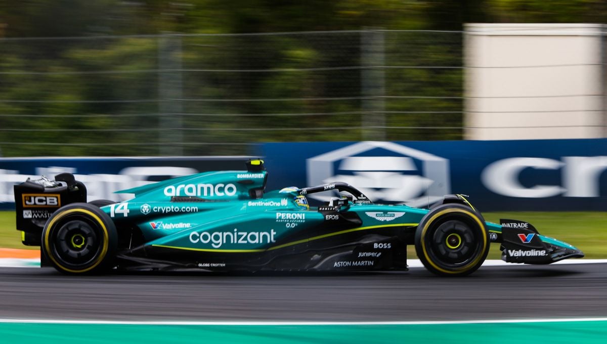 Aston Martin define el gran problema del AMR23 de Fernando Alonso