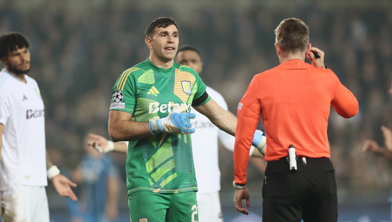 Insólito penalti en la Champions League