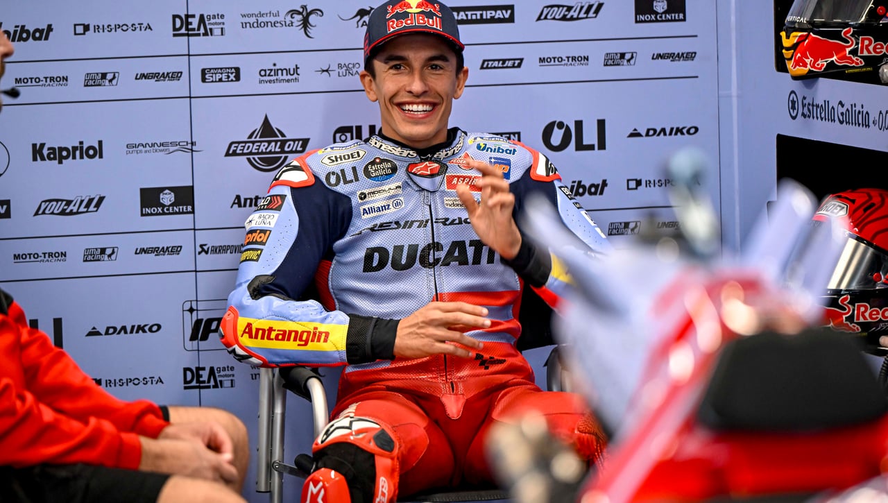 Marc Márquez se recupera de sus problemas