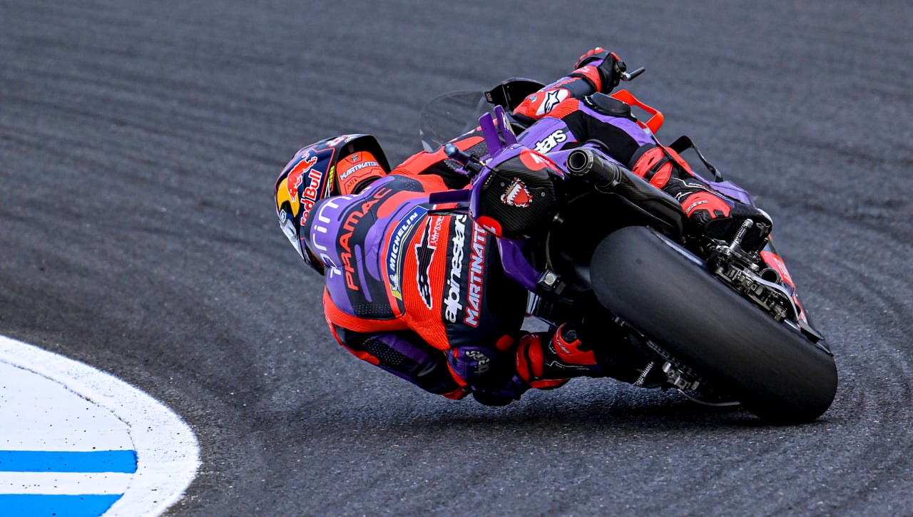 Marc Márquez evitó el desastre de Jorge Martín